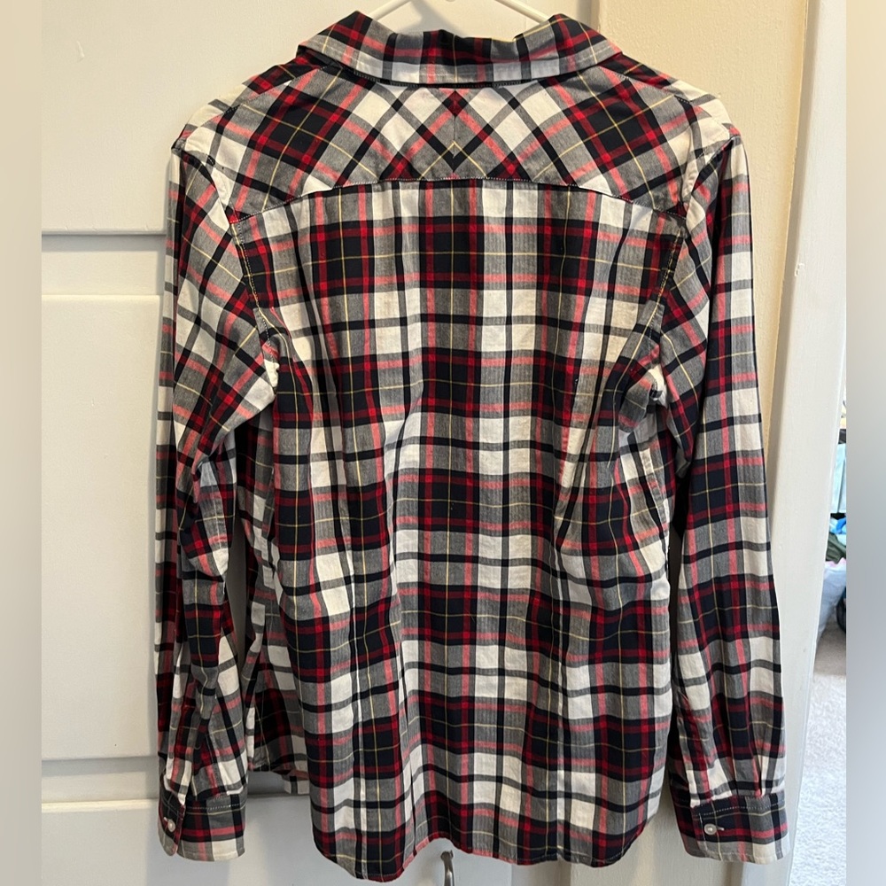 Banana Republic Plaid Button Up - Picture 2 of 3